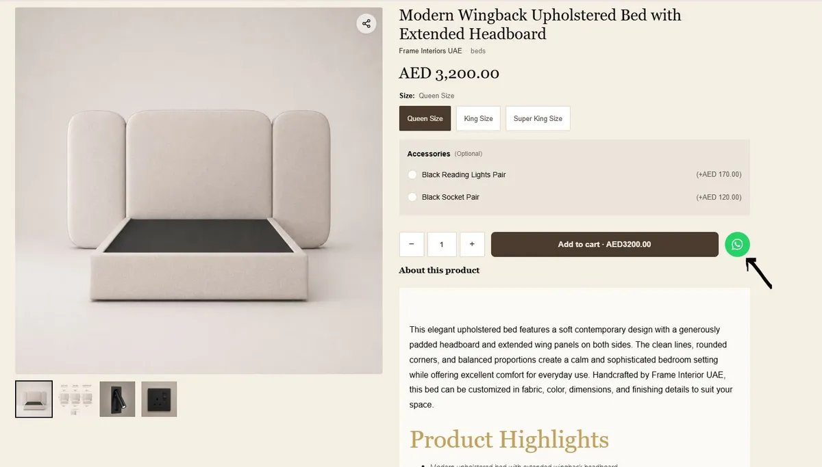How Frame Interiors UAE Started Getting Organic Furniture Orders Without Paid Marketing
