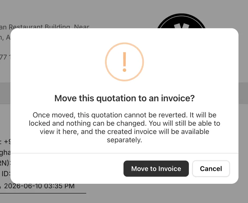 Convert again after deleting