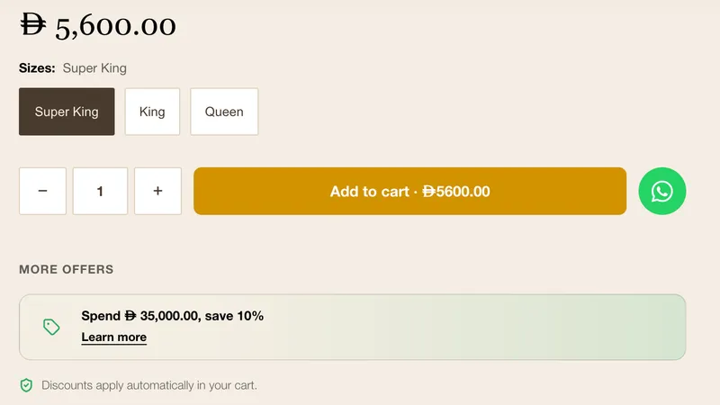 Discounts: every way to run a sale, built into your store