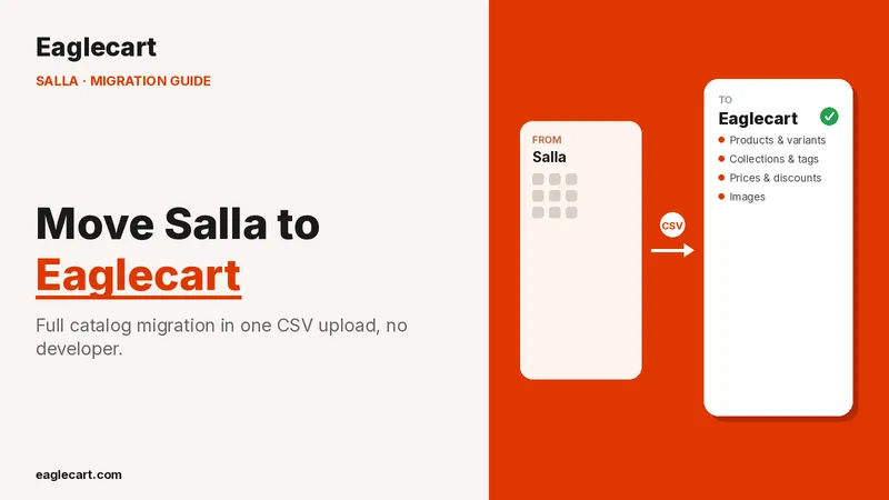 How to Migrate from Salla to Eaglecart Step-by-Step UAE Guide