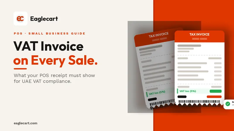 VAT Tax Invoice from a POS System in UAE: What Your Receipt Must Show