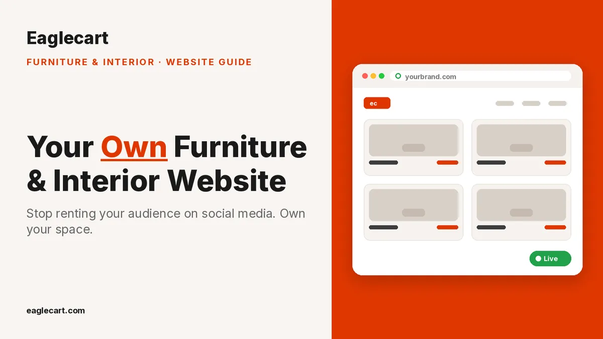 Why Your Furniture or Interior Design Business Needs Its Own Website in UAE