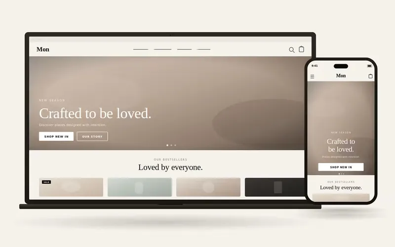 Mon: A Quietly Confident Theme That Lets Products Speak