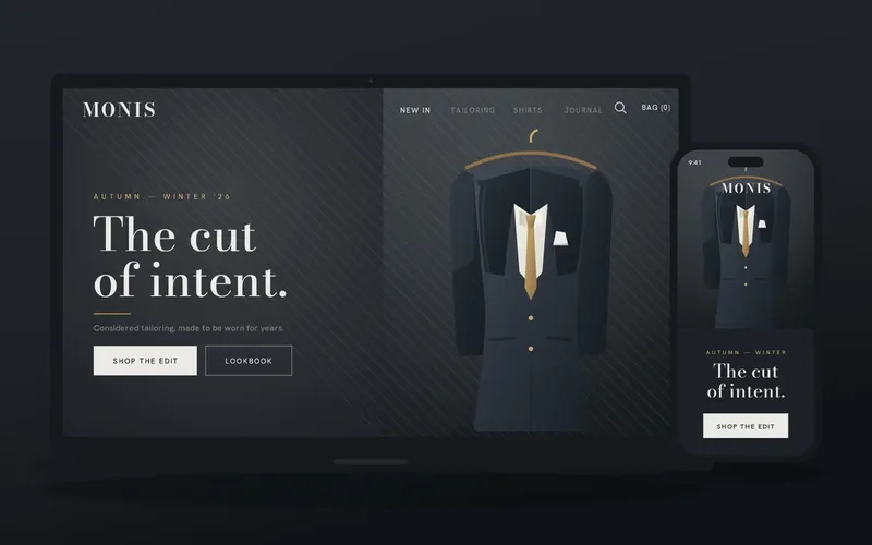 Monis: A Considered Theme for Menswear and Tailoring