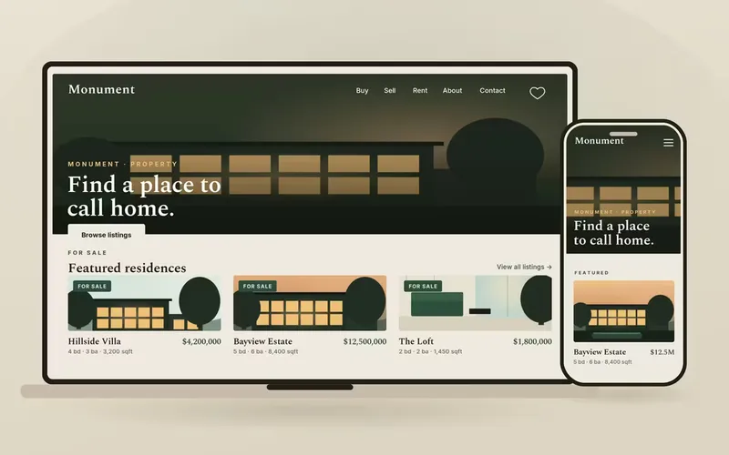 Monument: A Premium Theme for Real Estate and Architecture