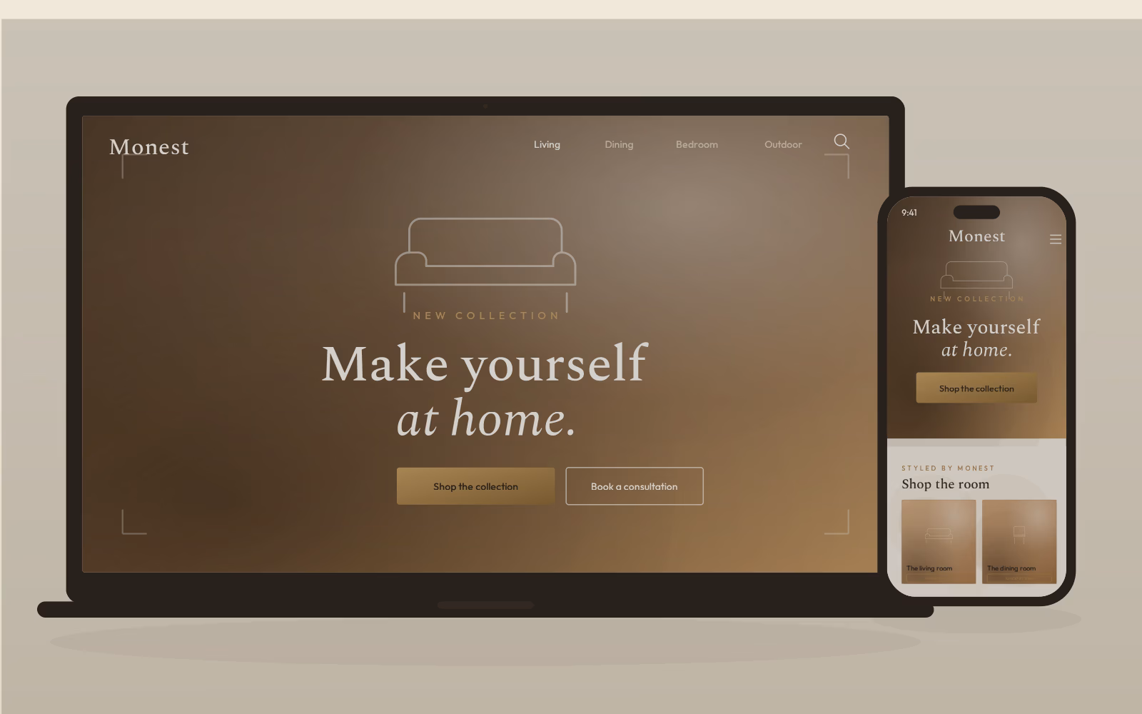 Monest Home & living theme