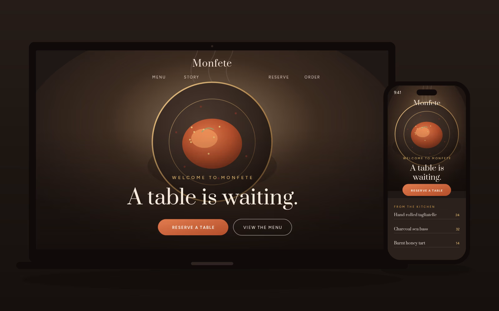 Monfete Food & drink theme