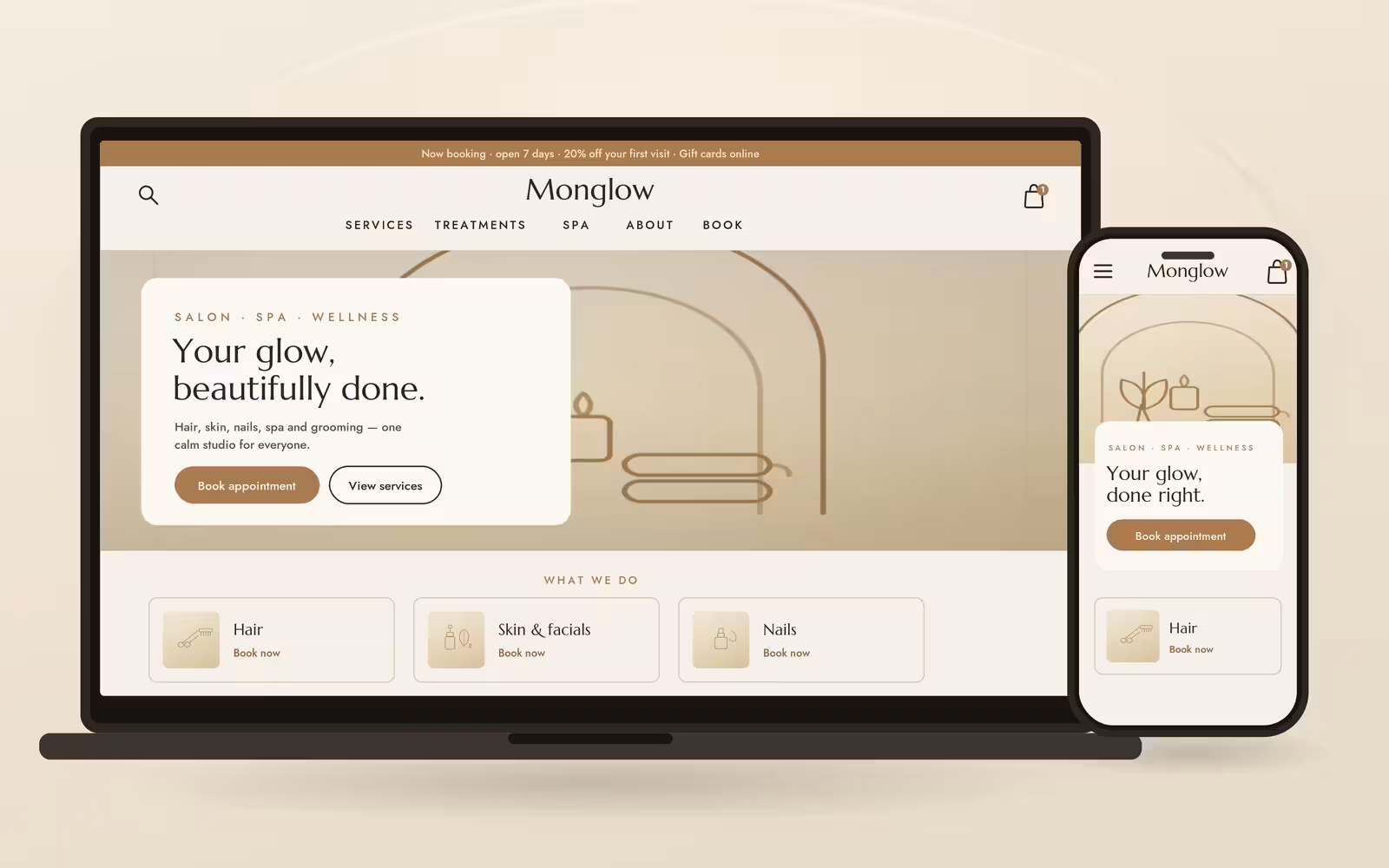 Monglow Beauty theme