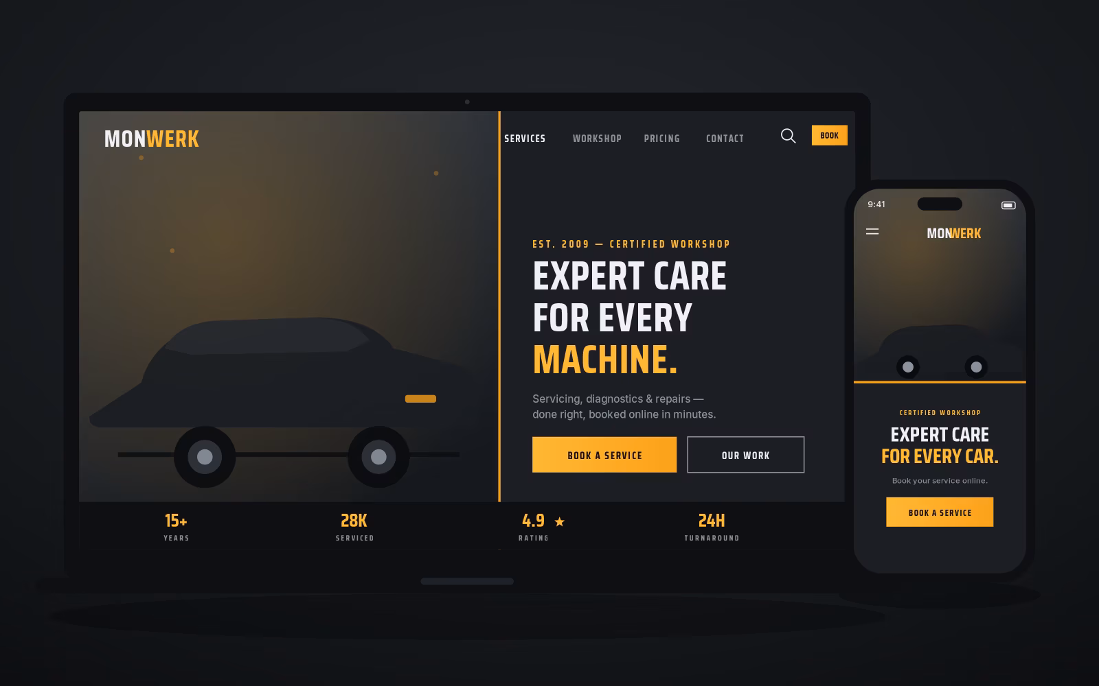 Monwerk Auto & parts theme