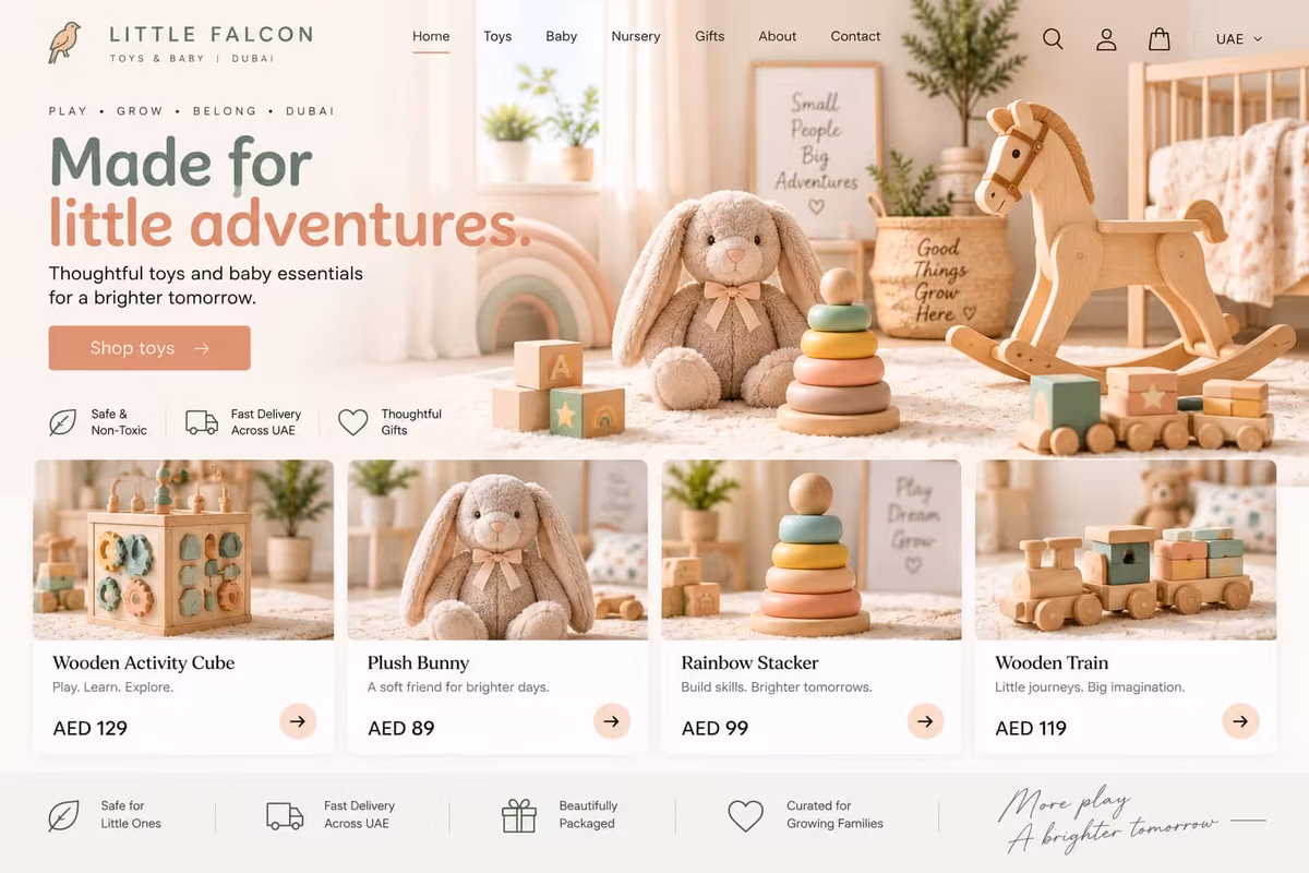 Kids products and baby accessories online store UAE