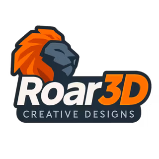 Roar 3D Creative store logo