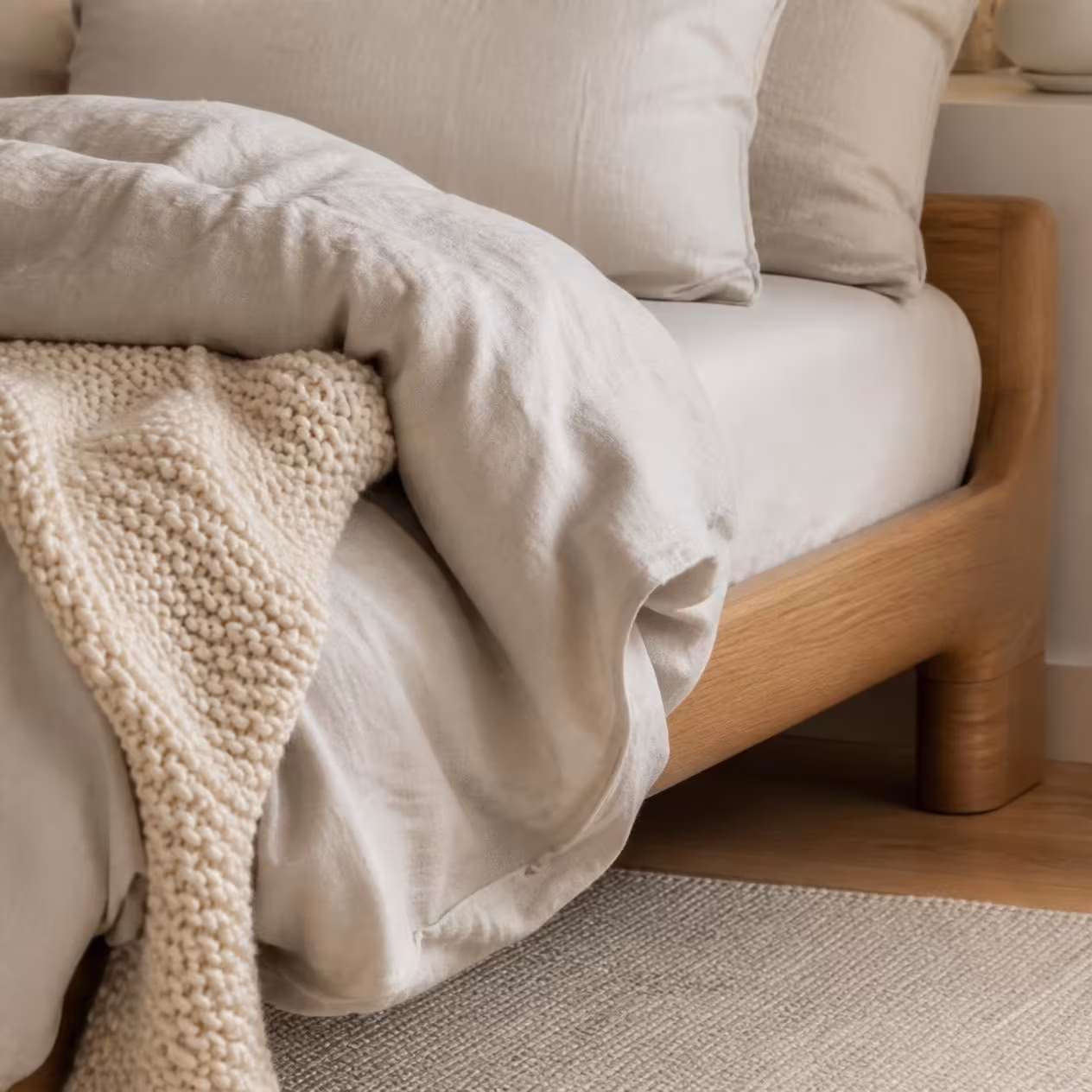 Washed linen