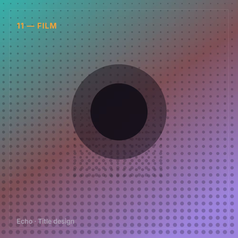 Echo · Film titles