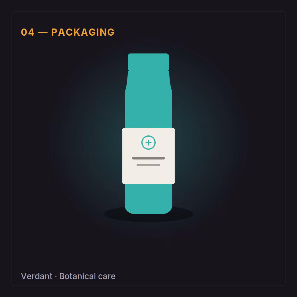Verdant · Packaging