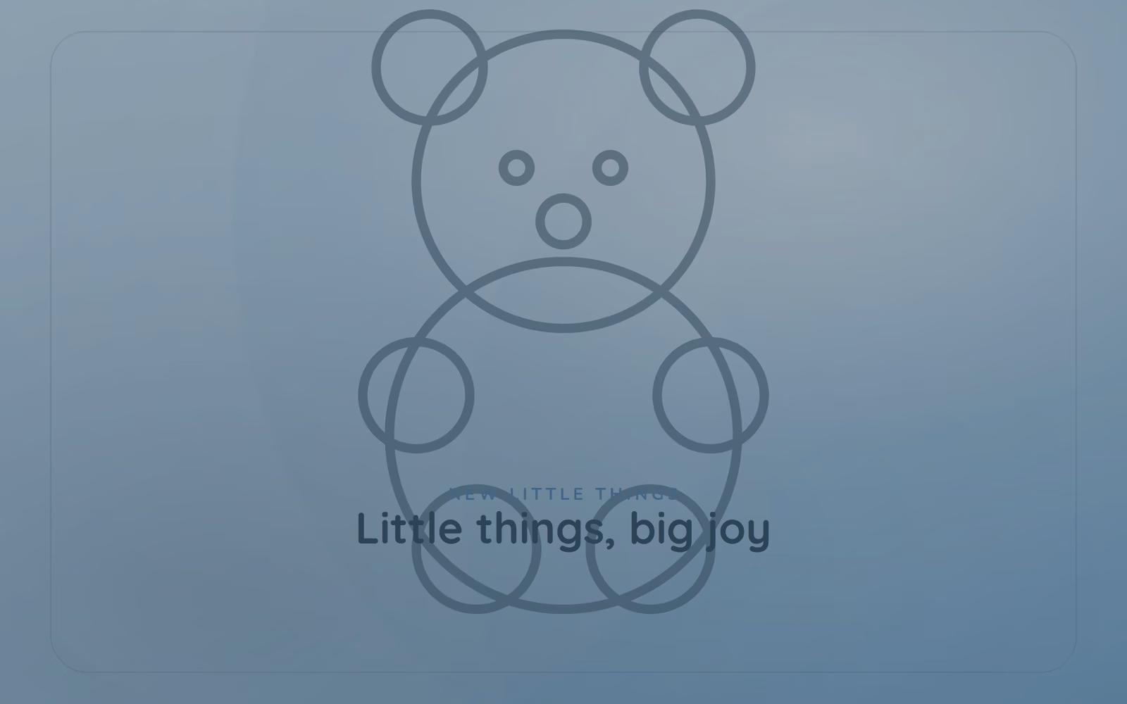 Little things, big joy.