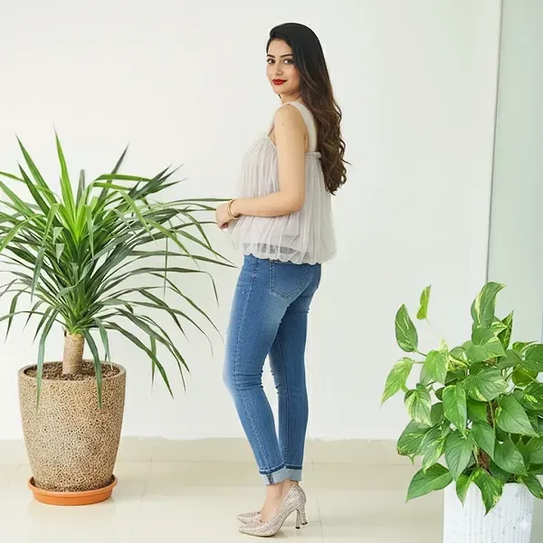 Elegant Chiffon Flare Sleeveless Top