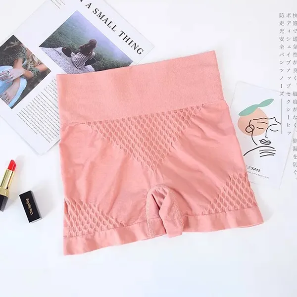 Stretchable High Waist Solid Color Panties