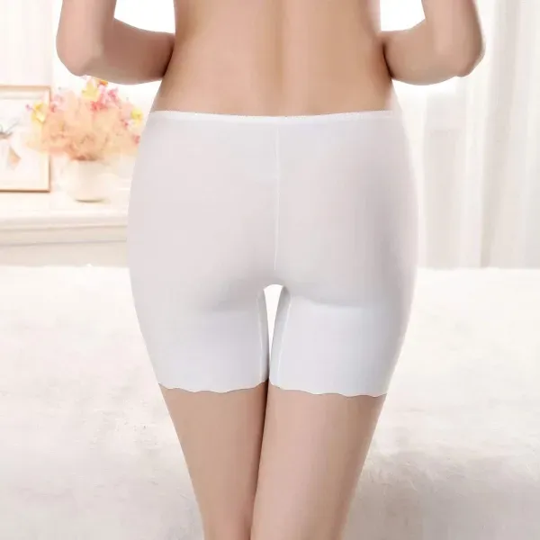 Elastic Waist Slim Fit Women Boxer Shorts