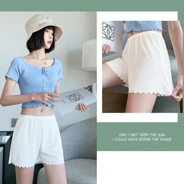 Stylish Elastic Waist Summer Shorts