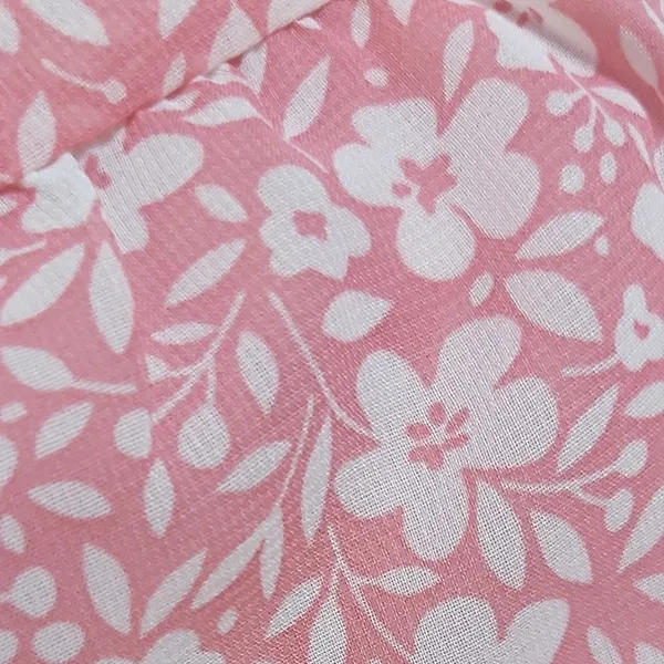 Floral Ruffle Sleeve Chic Tunic Top