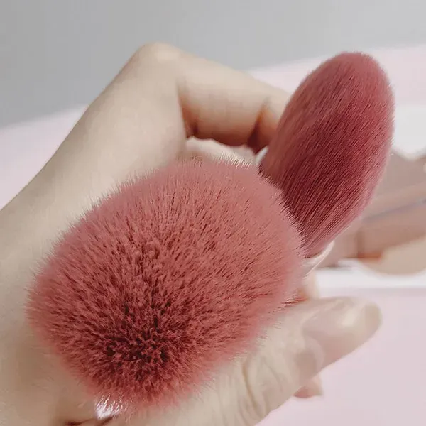 Thumbnail of 5Pcs Mini Travel Makeup Brush Set with Mirror Case