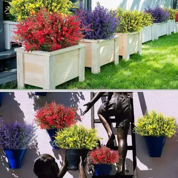 Purple Artificial Lavender Flower Bunch