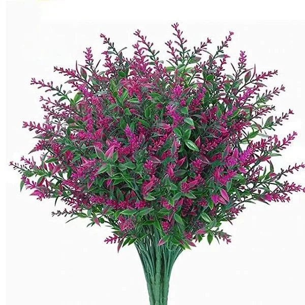 Purple Artificial Lavender Flower Bunch