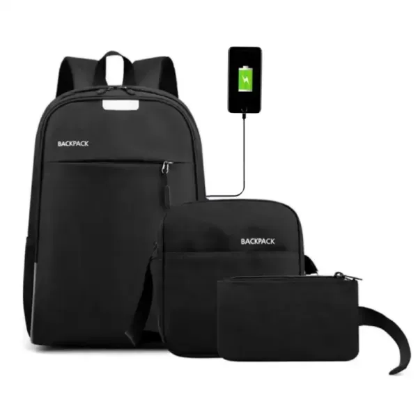 Men's 3-in-1 Backpack and  Bag Set | Dorbe UAE