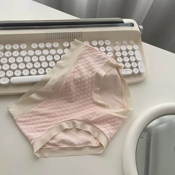 Cotton High Waist Ribbed Panties