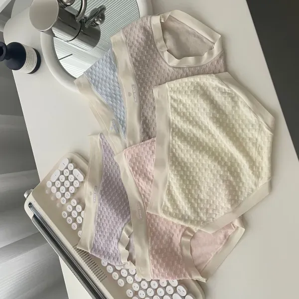 Cotton High Waist Ribbed Panties