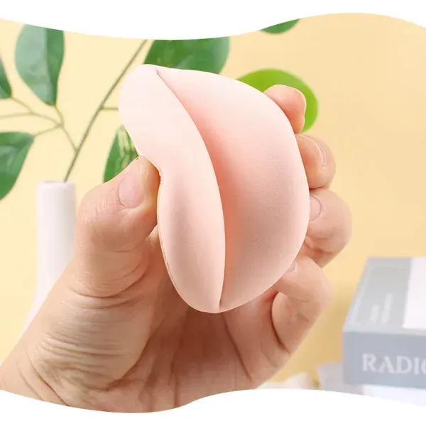 Multicolor Makeup Cushion Set with Storage Case - Grooming Made Easy