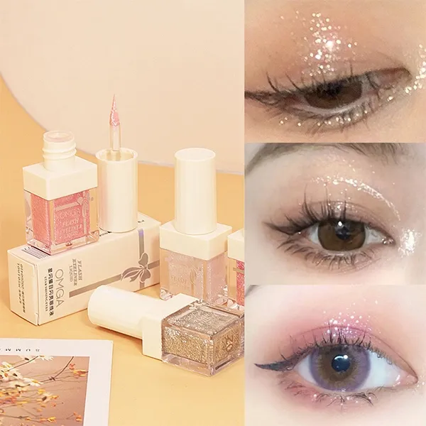 ايلاينر سائل جليتر لامع من اومجا - ظلال عيون