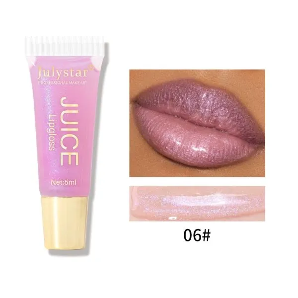 Julystar Juice Shimmer Lipgloss - Pink 5ml