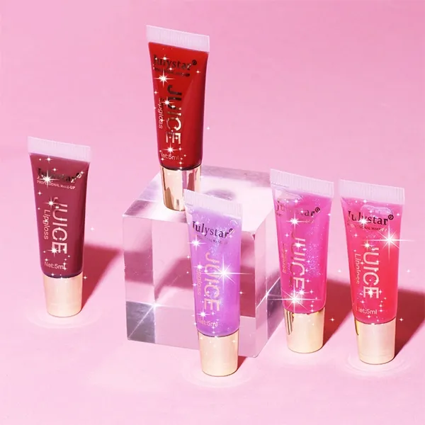 Julystar Juice Shimmer Lipgloss - Pink 5ml