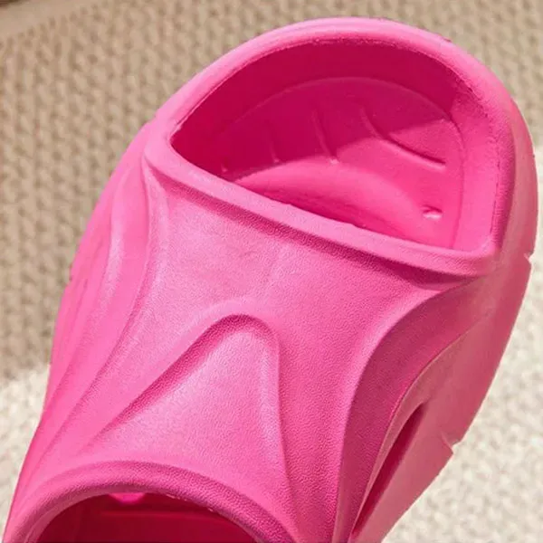 Premium Chunky Wedge Beach Slides