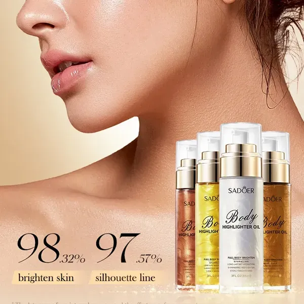 صورة مصغرة لـ زيت سادور ملمع للجسم 85 مل - ترطيب وتوهج ساحر