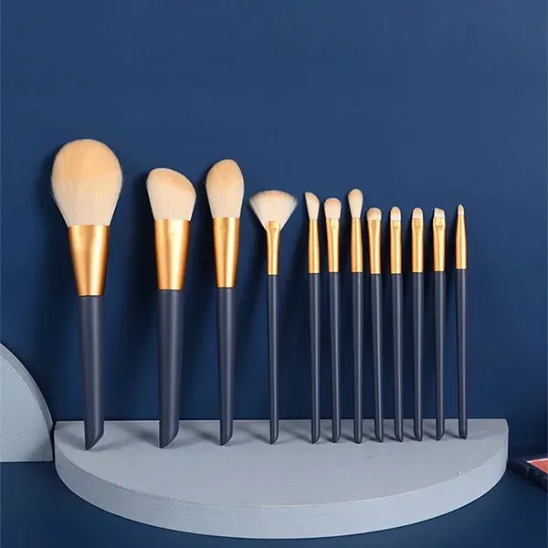 Thumbnail of 12Pcs Blue Star Makeup Brush Set with Case
