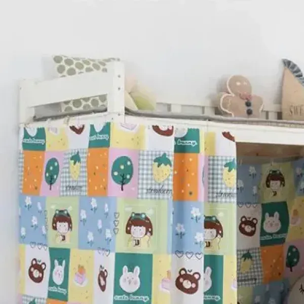 Children Bunk Bed Privacy Curtains Set