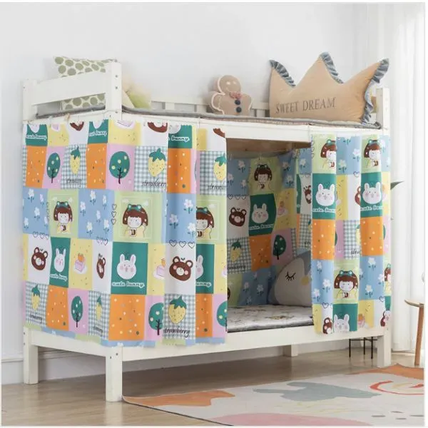 Children Bunk Bed Privacy Curtains Set