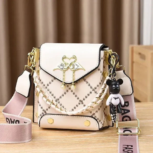 Thumbnail of Stylish Crossbody Shoulder Bag With Chain Details