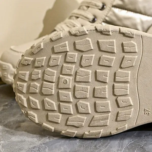 Winter Fashion High-Top Lace-Up Boots