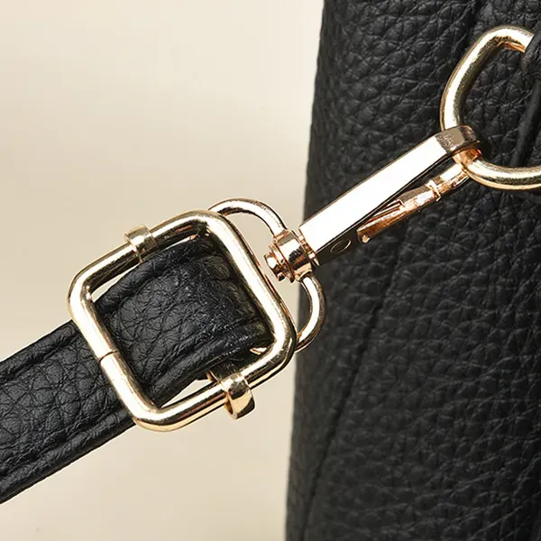 Thumbnail of Chic Textured Handbag with Cloud Charm | Crossbody Bag