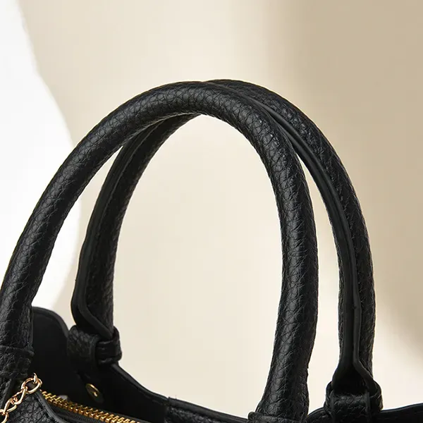 Thumbnail of Chic Textured Handbag with Cloud Charm | Crossbody Bag