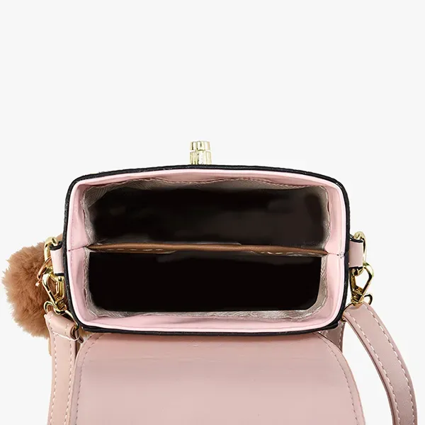 Thumbnail of Cute Mini Bag with Letters and Bear Charm