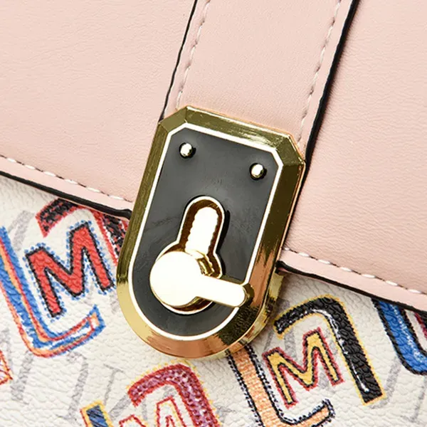 Thumbnail of Cute Mini Bag with Letters and Bear Charm