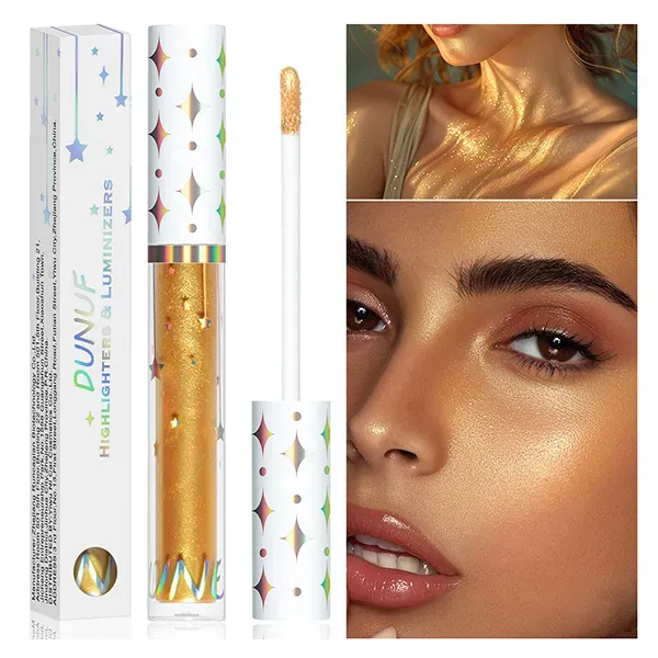 DUNUF Liquid Highlighter and Luminizer - 3D Face Glow