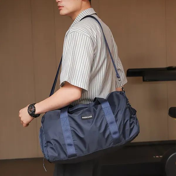 Large Travel And Gym Duffle Bag With Side Pocket