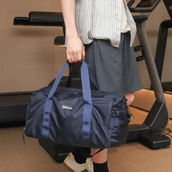 Large Travel And Gym Duffle Bag With Side Pocket