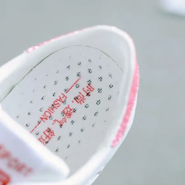 Breathable Mesh Panel Platform Sneakers