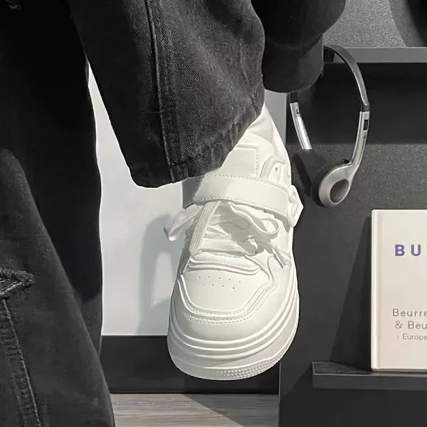 Thumbnail of Chic Heart Strap Platform Sneakers | Women's Casual Shoes